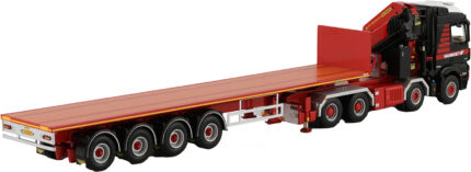 MERCEDES Arocs 8x4 avec grue PALFINGER PK92002 et plateau 4 essieux – Image 3