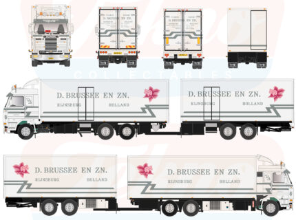 SCANIA Serie 3 6x2 combiné porteur et remorque frigo – Image 4
