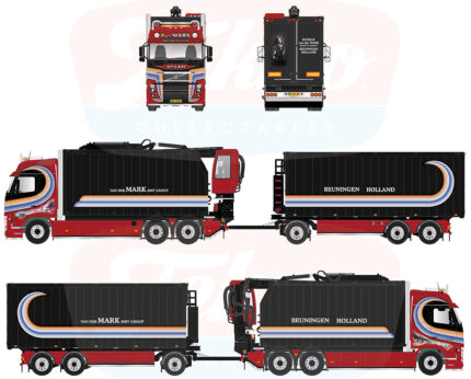 VOLVO FH3 Globetrotter 6x2 combiné transport de fumier – Image 5
