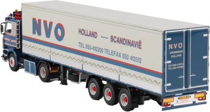 SCANIA Serie 2 4x2 avec remorque bachée 3 essieux – Image 4