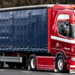 SCANIA R Next Gen 4x2 avec remorque bachée 3 essieux