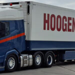DAF XF 6x2 avec remorque frigo 3 essieux