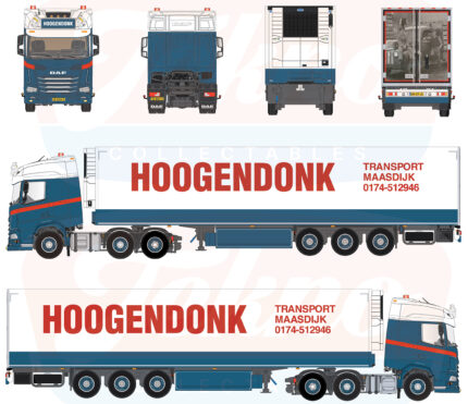 DAF XF 6x2 avec remorque frigo 3 essieux – Image 4