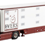 1/50 VOLVO FH5 Globetrotter XL 4x2 avec remorque bétaillère 3 essieux