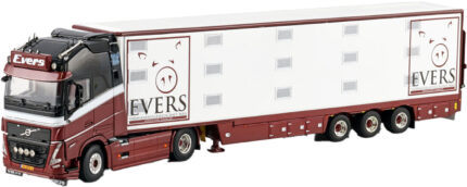 1/50 VOLVO FH5 Globetrotter XL 4x2 avec remorque bétaillère 3 essieux – Image 4