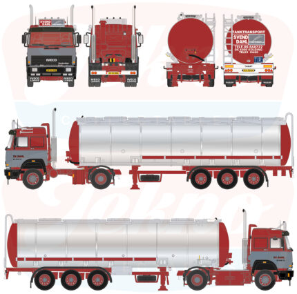 IVECO Turbostar 4x2 avec citerne 3 essieux – Image 3