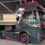 MAN TGX GX 4x2 avec remorque bachée 3 essieux