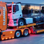 SCANIA S Highline 6x2 avec remorque porte-camions 3 essieux
