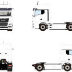 MAN TGX GX 4x2 blanc