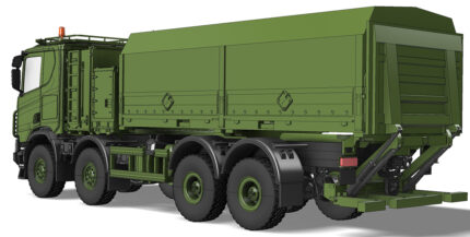 SCANIA XT 8x8 Gryphus militaire – Image 4