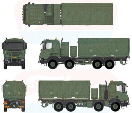 SCANIA XT 8x8 Gryphus militaire – Image 5