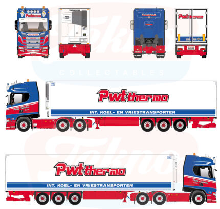 SCANIA S Highline 6x2 avec remorque frigo 3 essieux – Image 3