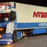 SCANIA R Normal 6x2 avec remorque frigo 3 essieux