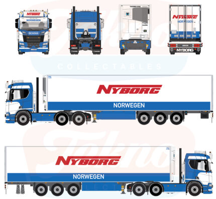 SCANIA R Normal 6x2 avec remorque frigo 3 essieux – Image 4