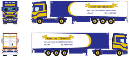 SCANIA S Highline 4x2 aavec remorque frigo 3 essieux – Image 3