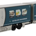 DAF XG 6x2 combiné porteur et remorque bachée