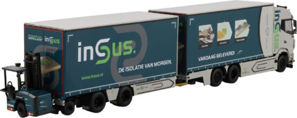 DAF XG 6x2 combiné porteur et remorque bachée – Image 3