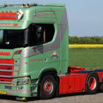SCANIA S Highline 6x2 avec remorque de vrac 4 essieux
