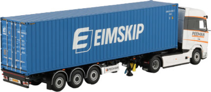 DAF XG 4x2 avec remorque porte-containers et container 40 pieds – Image 3