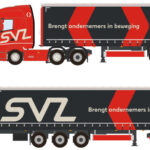 SCANIA S Highline 6x2 avec remorque bachée 3 essieux