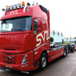 VOLVO FH Aero Globetrotter XL 6x2 Combiné ampliroll avec container 15m3