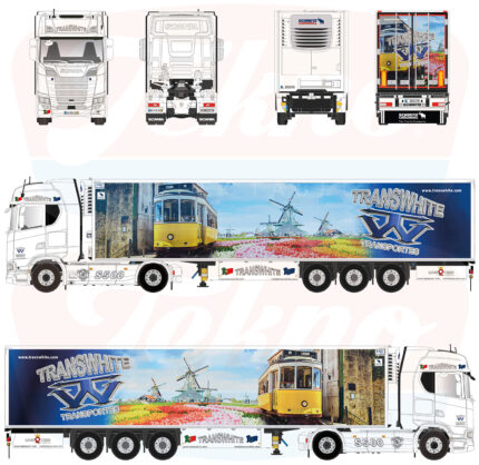 SCANIA S Highline 4x2 avec remorque frigo 3 essieux – Image 4