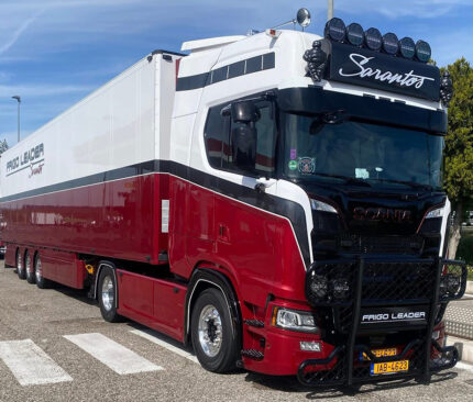 SCANIA S Highline 4x2 avec remorque frigo 3 essieux – Image 3