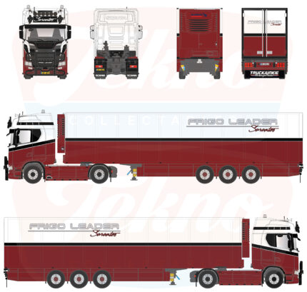 SCANIA S Highline 4x2 avec remorque frigo 3 essieux – Image 5