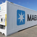 Container frigo 40 pieds blanc