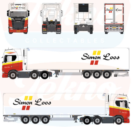 SCANIA S Highline 6x2 avec remorque frigo 3 essieux – Image 3