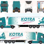 VOLVO FH Aero Globetrotter XL 4x2 avec remorque frigo 3 essieux