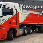 MAN TGX GM 6x2 avec benne 3 essieux