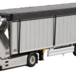 DAF XG 4x2 avec remorque à  fond mouvant 3 essieux