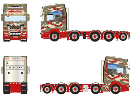 SCANIA R Highline 6x4 8x4 avec essieux amovible – Image 4