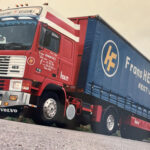 VOLVO F16 Globetrotter 4x2 avec remorque bachée 3 essieux