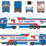 SCANIA S Highline 4x2 avec remorque frigo 3 essieux