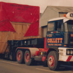 DAF 3600 6x4 avec remorque porte-engins 4 essieux