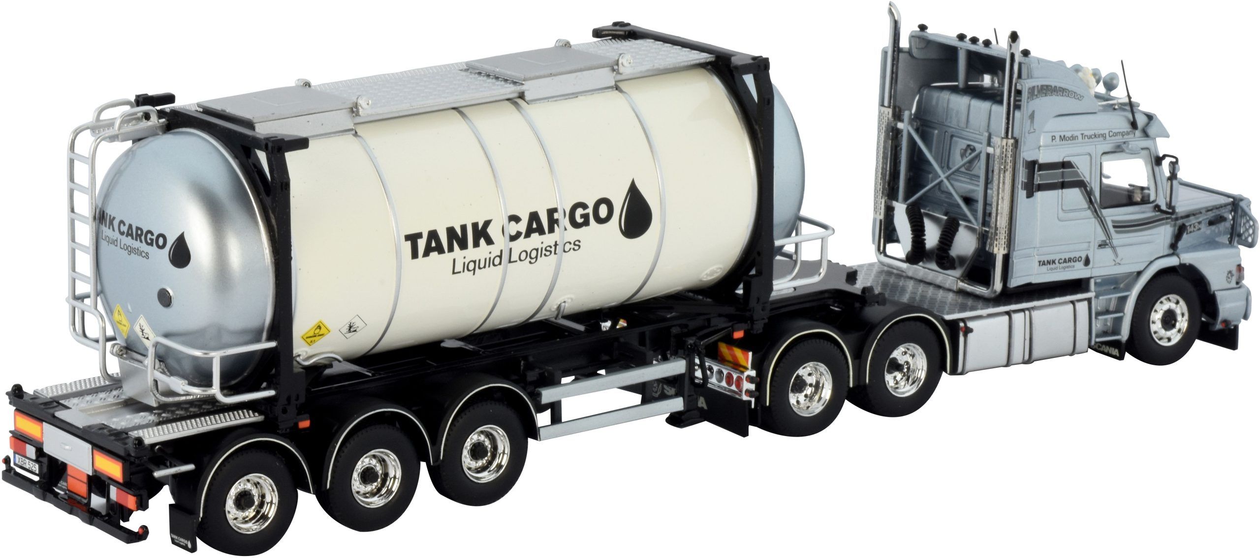Remorque container citerne 40 pieds basculante
