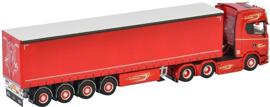 Remorque Porte-briques Scania R Highline WSI 1:50 - Modèle Réduit Die-Cast Neuf