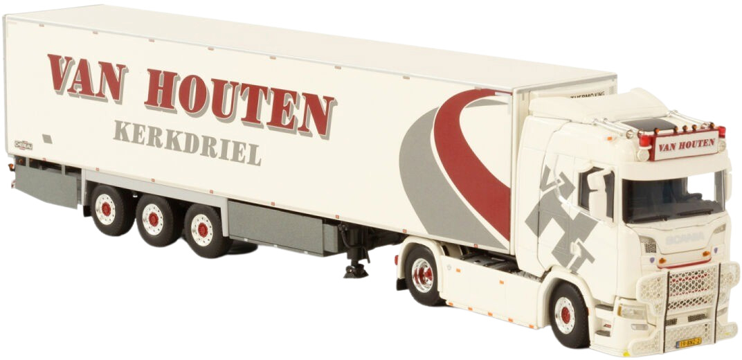 SCANIA S Highline 6x2 avec remorque frigo 3 essieux RUUD TIMMERMAN